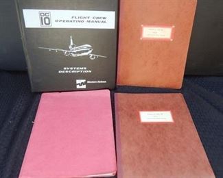 #105 - $125 - Airline Pilot Manuals - Was a pilot for Western Airlines for many years