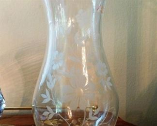 $40.  REGENCY CRYSTAL HANDMADE AND HAND-CUT ETCHED GLASS GLASS.  MADE IN TURKEY.  Email us or call 512-954-3050 to buy it now or make an offer.
