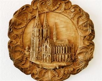 $25.  PLAQUE OF A CHURCH.   Email us or call 512-954-3050  to buy it now or make an offer.