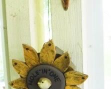 $5.  SUNFLOWER BIRD HOUSE