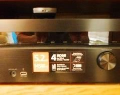 $75.  SONY iPAD/iPHONE MUSIC PLAYBACK SYSTEM.  4 IN ONE HDMI.  INCLUDES REMOTE.