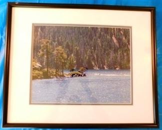 $10.  FRAMED LANDSCAPE PRINT