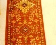 $20.  HALLWAY RUG RUNNER.  91" LONG.  24" WIDE.