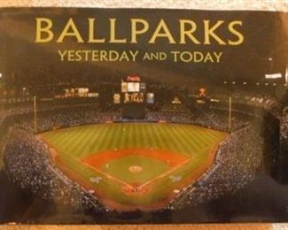 $5.  BALLPARKS:  YESTERDAY AND TODAY COFFEE TABLE BOOK.