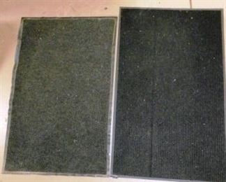 $20.  2 GRAY WORKSHOP MATS.