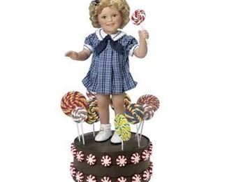 $100.   Danbury Mint Deluxe Shirley Temple Sing & Dance Doll - 13" Tall - On The Good Ship Lollipop, 
Email us or call 512-954-3050  to buy it now or make an offer.