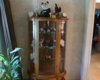 Curved Glass Curio