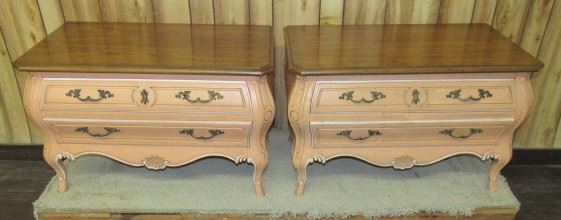 Pair of Decorative Low Chests