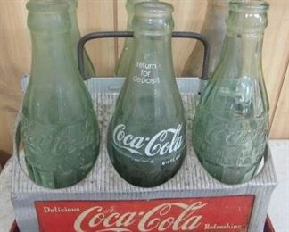 Metal Coke Bottle Carrier