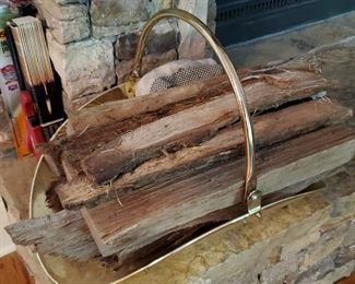 Firewood Carrier plus more firewood