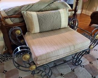 Heavy Bench with large Cushions