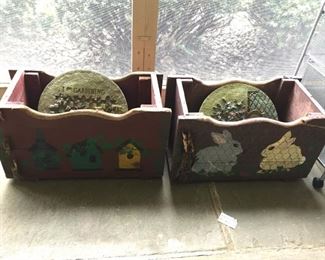 Garden Planters and Decorative Stepping /Garden Stones