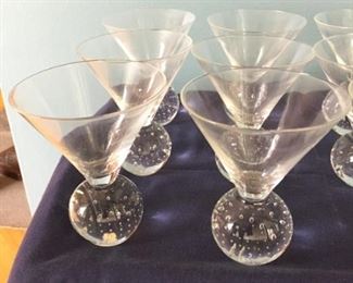 Martini Glasses up close