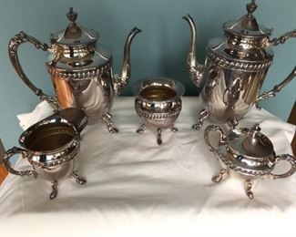 Silver Plate Tea Service