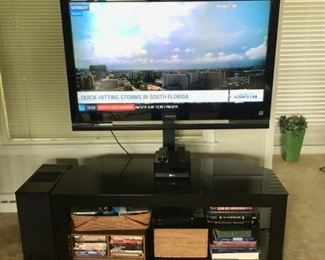 Sony LCD Digital 46" Bravia TV w/Stand - Can be also Wall Mounted , plus surround sound speakers