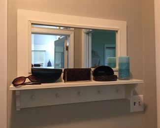 Sunglasses: Marc Jacobs, Tory Burch, Corinne McCormack (Shelf & Mirror Not for Sale)