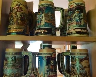 Miller Brewer Collectable Beer Steins