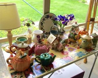 Teapots, all Colors and Fun Styles