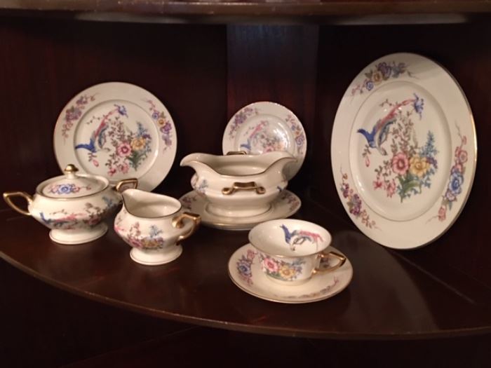 Service for 6 plus serving pieces- "Phoenix " pattern.  Very pretty! $300 for all