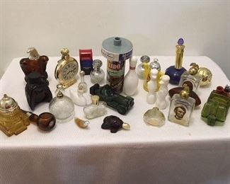 Collection of Vintage Perfume and Cologne Bottles ($160) 