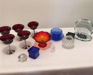 Lot of Glass works $25
