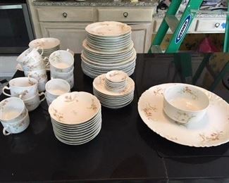 72 pc Limoges China service $165