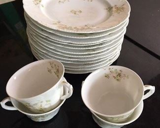 35 Piece Limoges Luncheon Service $58
