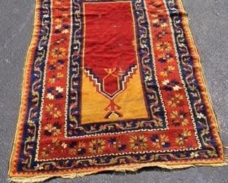 Prayer Rug 3’8” x 5’1” $45
