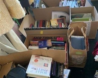 DVDs, Children’s Books, Gardening Reference Books, Spiritual Books, Novels, Biographies and so much more; Hardbacks $2 each; Soft back books $1 each
