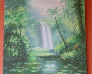 Spencer Waterfall Painting
