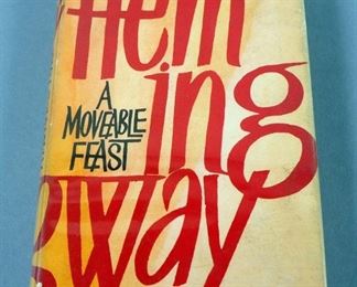 A Moveable Feast By Ernest Hemingway, First UK Edition, Rare, 1964