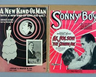 Black Performer Sheet Music Pieces, 1920s To 1960s, Qty 9
