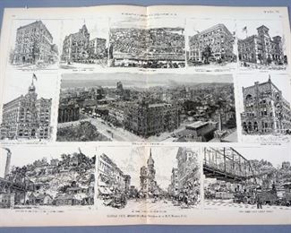 1800s Engravings Of Kansas City Area, Qty 3
