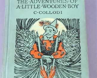 Pinocchio: The Adventures Of A Little Wooden Boy By C. Collodi 1924 Color Plates