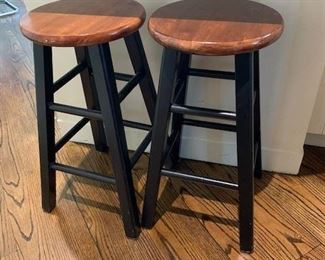 pair of kitchen stools 