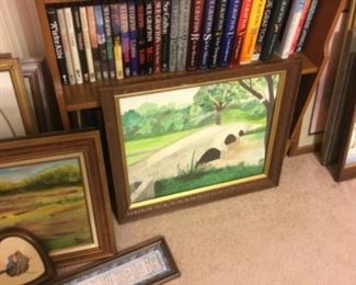 Lots of paintings & pictures