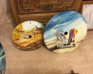 Painted saws