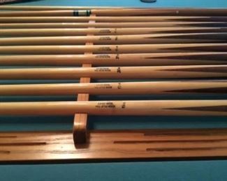 Billard/pool sticks