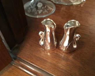 Silver plate swan S/P