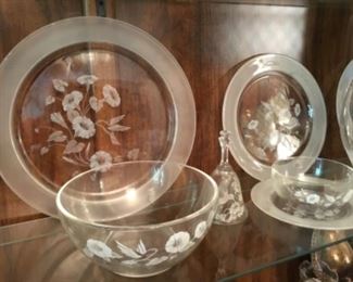 Hummingbird plates & Dishes