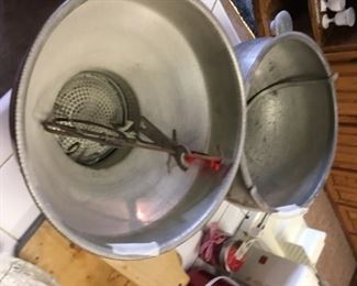 Another picture of parts of the Montgomery Ward cream separator