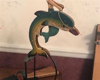 Mermaid on Dolphin weighted mobile