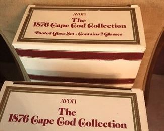 Lots of Avon Cape Cod Collection of dishes - many new in box - never used.