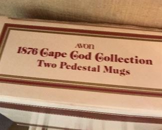 Lots of Avon Cape Cod Collection of dishes - many new in box - never used.
