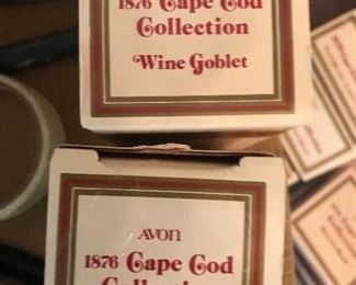 Lots of Avon Cape Cod Collection of dishes - many new in box - never used.