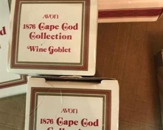 Lots of Avon Cape Cod Collection of dishes - many new in box - never used.