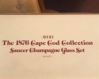 Lots of Avon Cape Cod Collection of dishes - many new in box - never used.