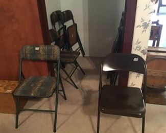 Folding chairs