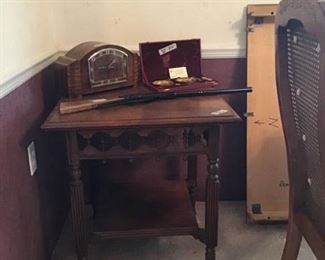 Square vintage table