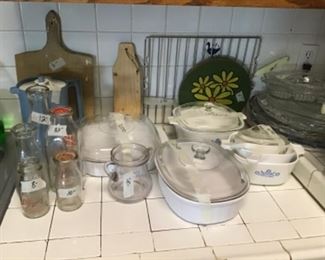 Corning ware & miscellaneous